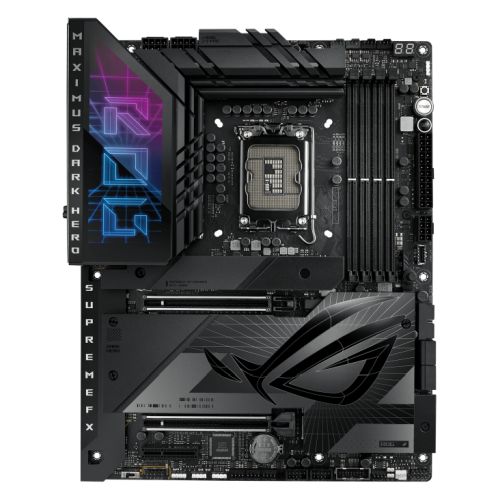 ASUS ROG MAXIMUS Z790 DARK HERO ATX Motherboard - WiFi 7, PCIe 5.0 ASUS ROG MAXIMUS Z790 DARK HERO ATX Motherboard - WiFi 7, PCIe 5.0